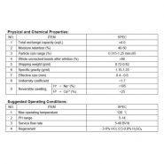 tc112- Weak Acid Cation Exchange Resin properties