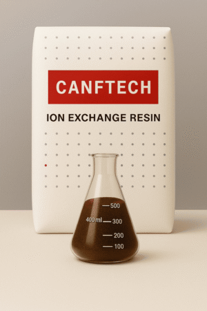 TC010B رزین تبادل یونی کاتیونی اسید قوی سیاه رنگ ژل با پیوند متقاطع بالا
